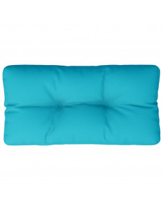 Cuscino per Pallet Turchese 70x40x12 cm in Tessuto 2