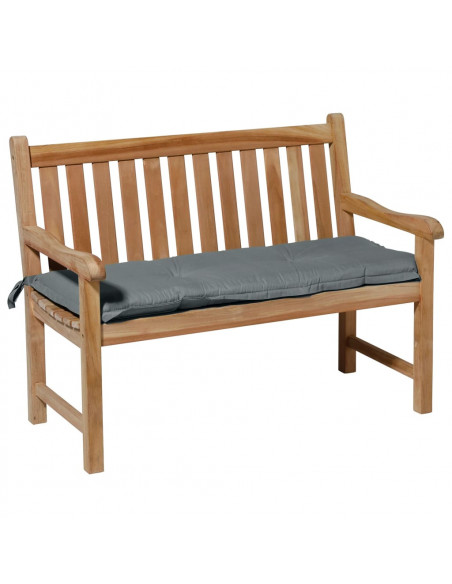 Madison Cuscino per Panca Basic 120x48 cm Grigio