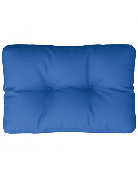 Cuscino per Pallet Blu Reale 50x40x12 cm in Tessuto