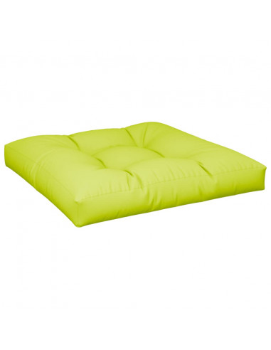 Cuscini per Divani in Pallet 2 pz Verde Intenso in Tessuto