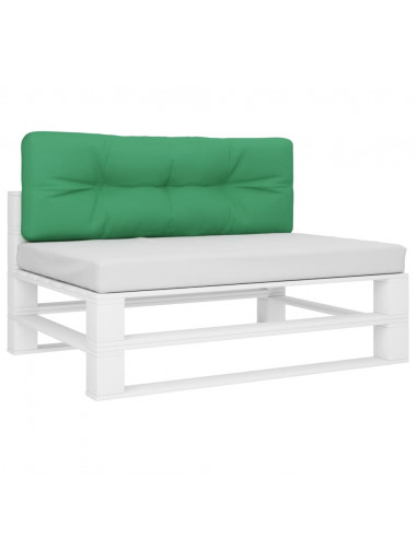 Cuscino per Pallet Verde 120x40x12 cm in Tessuto