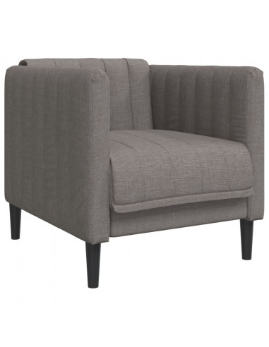 Poltrona Grigio Talpa in Tessuto