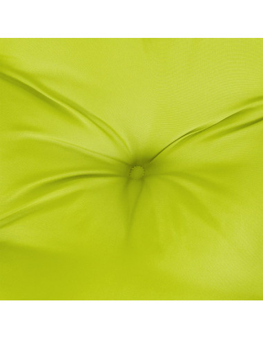 Cuscini per Divani in Pallet 2 pz Verde Intenso in Tessuto