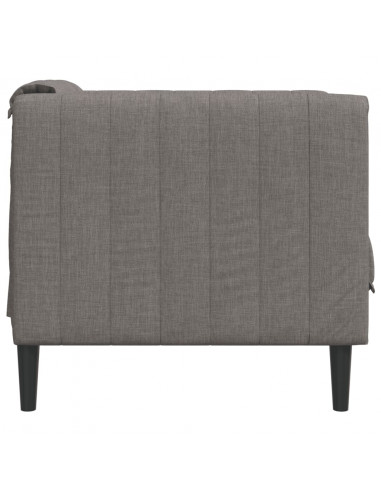 Poltrona Grigio Talpa in Tessuto