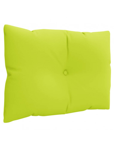 Cuscini per Pallet 3 pz Verde Intenso in Tessuto