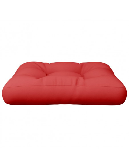 Cuscino per Pallet Rosso in Tessuto
