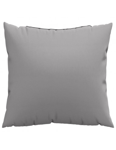 Cuscini per Divano 4 pz Grigi 50x50 cm in Tessuto