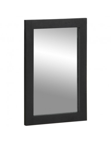 Set Mobili da Bagno 3 pz Nero in Legno Multistrato