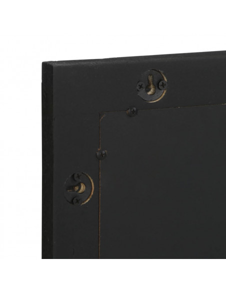 Set Mobili da Bagno 3 pz Nero in Legno Multistrato