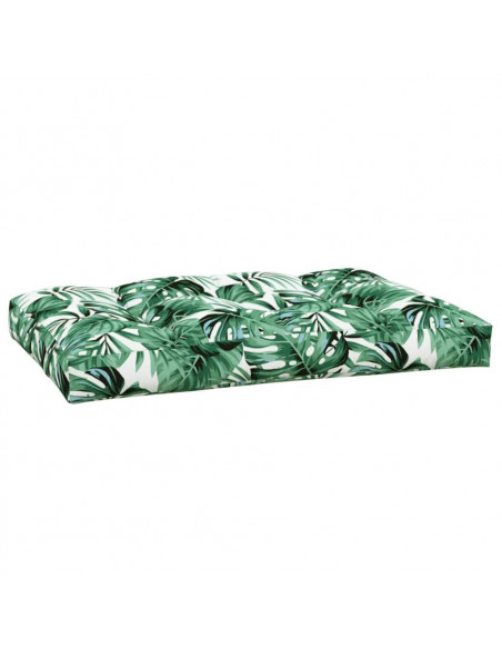 Cuscino per Pallet Verde 120x80x12 cm in Tessuto