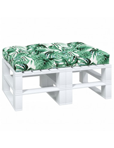 Cuscino per Pallet Verde 120x80x12 cm in Tessuto