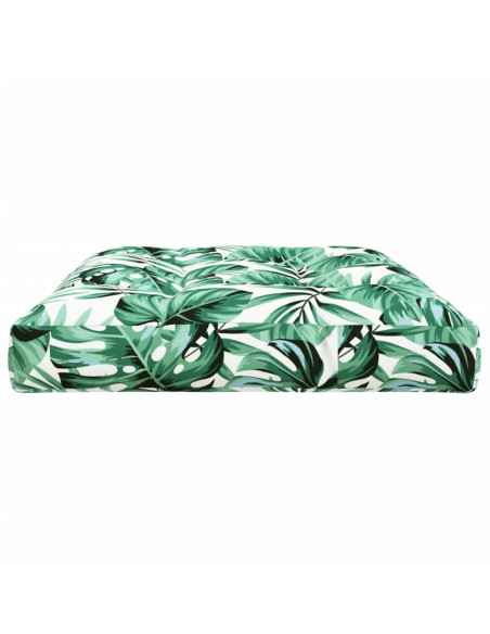Cuscino per Pallet Verde 120x80x12 cm in Tessuto