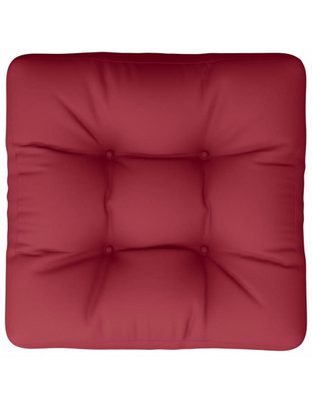 Cuscino per Pallet Rosso Vino in Tessuto