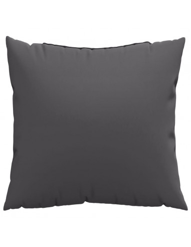 Cuscini per Divano 4 pz Antracite 50x50 cm in Tessuto