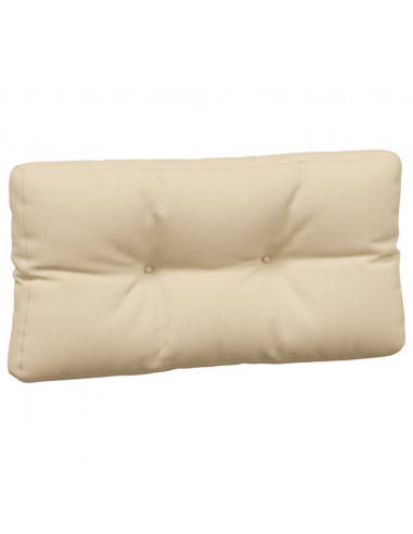Cuscini per Pallet 5 pz Beige in Tessuto