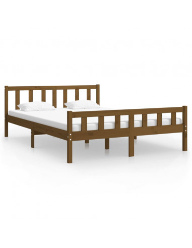 Giroletto Miele in Legno Massello 150x200 cm King Size