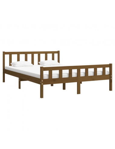 Giroletto Miele in Legno Massello 150x200 cm King Size