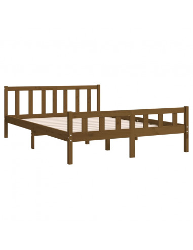 Giroletto Miele in Legno Massello 150x200 cm King Size