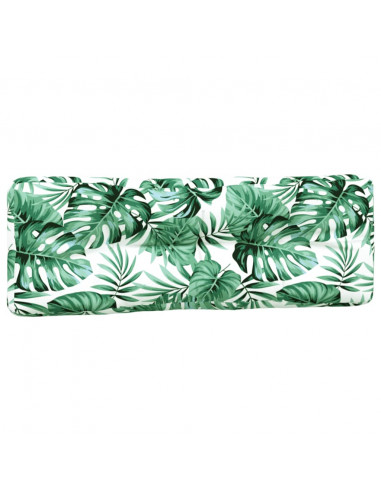 Cuscini per Pallet 5 pz Motivo a Foglie Tessuto