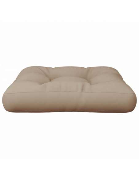 Cuscino per Pallet Tortora 58x58x10 cm in Tessuto
