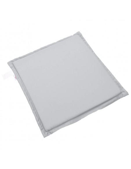 Imbottitura per Seduta Giardino 2pz Grigio Chiaro 45x45x2 cm