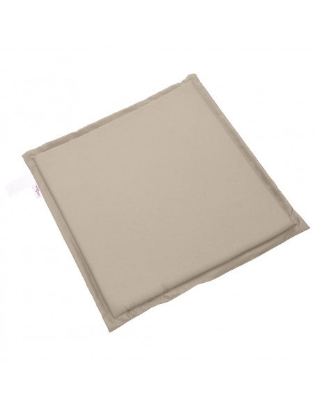 Imbottitura per Seduta Giardino 2pz Tortora 45x45x2 cm Quadrata
