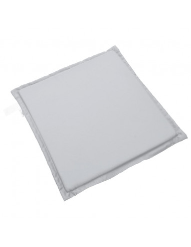 Imbottitura per Seduta Giardino 4pz Grigio Chiaro 45x45x2 cm