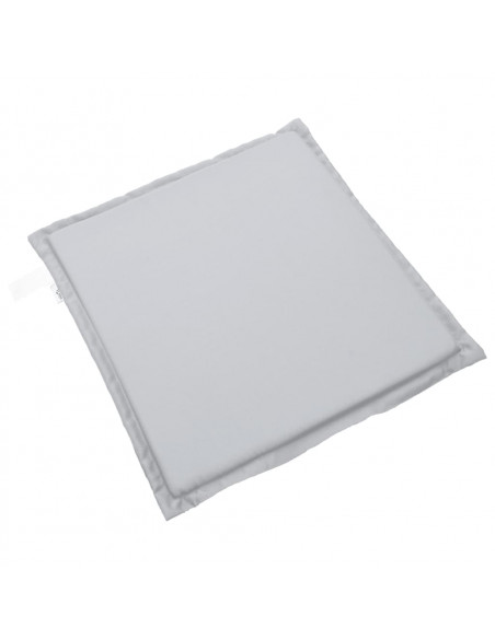 Imbottitura per Seduta Giardino 4pz Grigio Chiaro 45x45x2 cm