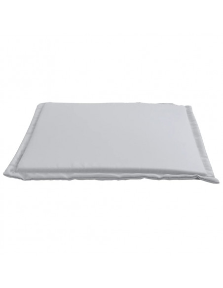 Imbottitura per Seduta Giardino 4pz Grigio Chiaro 45x45x2 cm