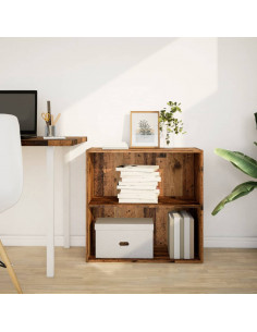 Libreria Legno Antico 80x30x77 cm in Legno Multistrato 2