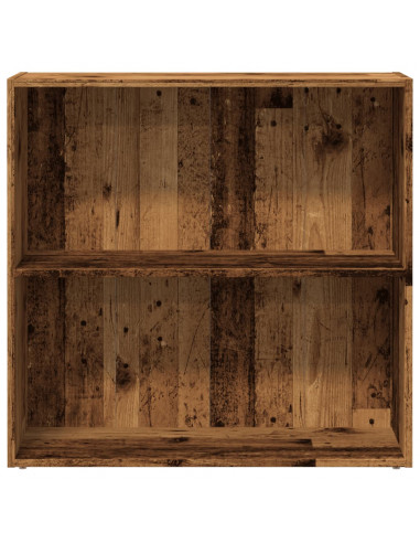 Libreria Legno Antico 80x30x77 cm in Legno Multistrato