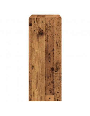 Libreria Legno Antico 80x30x77 cm in Legno Multistrato