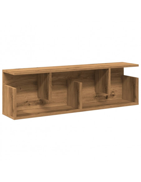 Mobile a Parete 100x20x30 cm Artigianale in Legno Multistrato