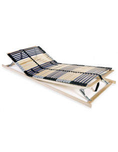 Rete a Doghe 7 Zone con 42 Doghe 80x200 cm 2