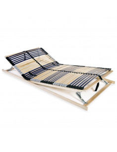 Rete a Doghe 7 Zone con 42 Doghe 140x200 cm 2