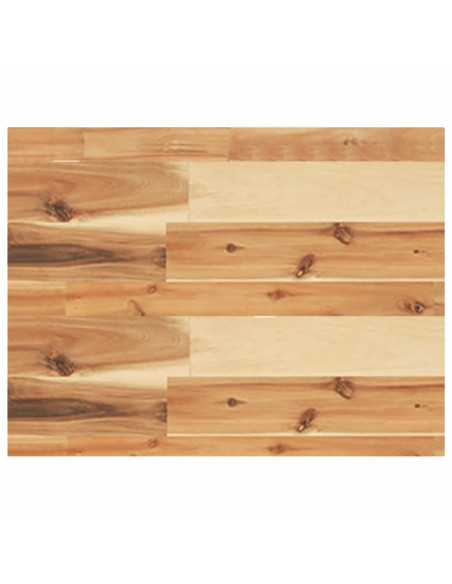 Ripiano a Parete 60x30x4 cm Legno Massello Acacia Rifinito Olio