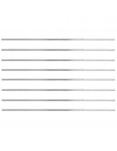 Aste per Calcio Balilla 8 pz 15,9 mm 2