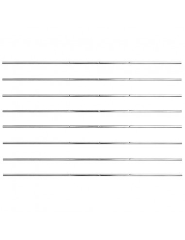 Aste per Calcio Balilla 8 pz 15,9 mm