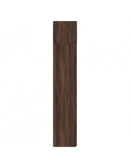 Armadietto Rovere Marrone 80x42,5x225 cm in Truciolato