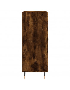 Credenza Rovere Fumo 69,5x34x90 cm in Legno Multistrato 2