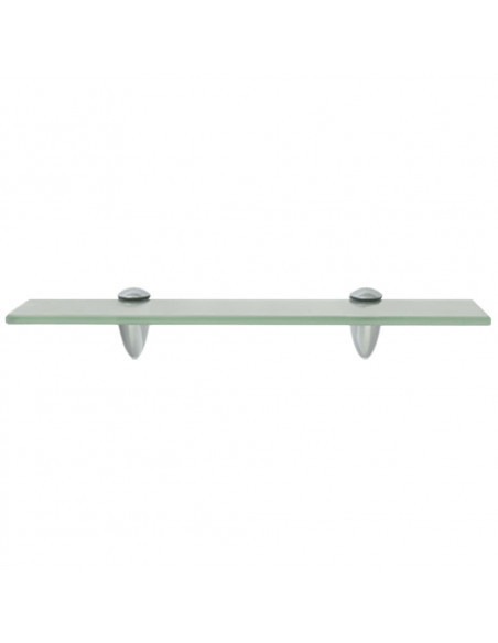Mensole Galleggianti 2 pz in Vetro 40x20 cm 8 mm