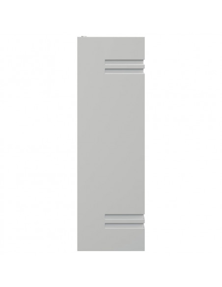 Applique da Esterno 2 pz Argento in Acciaio Inossidabile