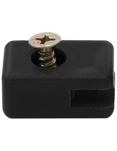 Supporto per Fili Recinzioni Giardino e Vite 100 Set Antracite