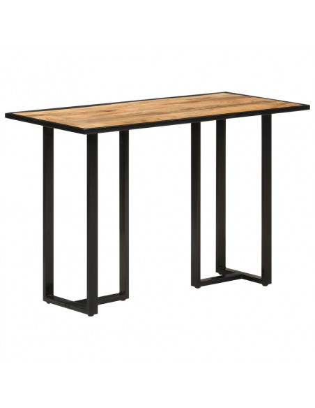 Tavolo da Pranzo 110x55x75,5 cm in Legno Massello di Mango