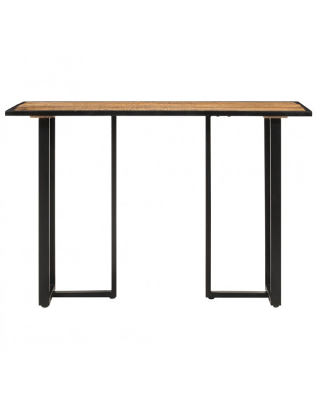Tavolo da Pranzo 110x55x75,5 cm in Legno Massello di Mango