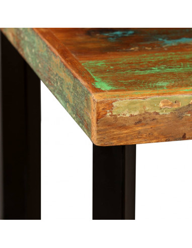 Tavolo da Bar in Legno Massello di Recupero 60x60x107 cm
