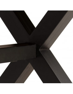 Tavolo da Pranzo Legno Massello di Acacia e Mango 180x90x76 cm 2