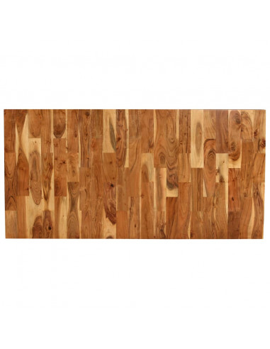 Tavolo da Pranzo Legno Massello di Acacia e Mango 180x90x76 cm