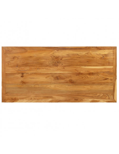 Tavolo da Bar in Teak Massello di Recupero 120x58x106 cm