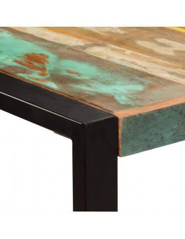 Tavolo da Pranzo 180x90x75 cm in Legno Massello di Recupero